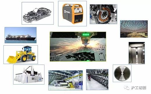 d88尊龙z610米大幅面龙门光纤激光切割机应用行业